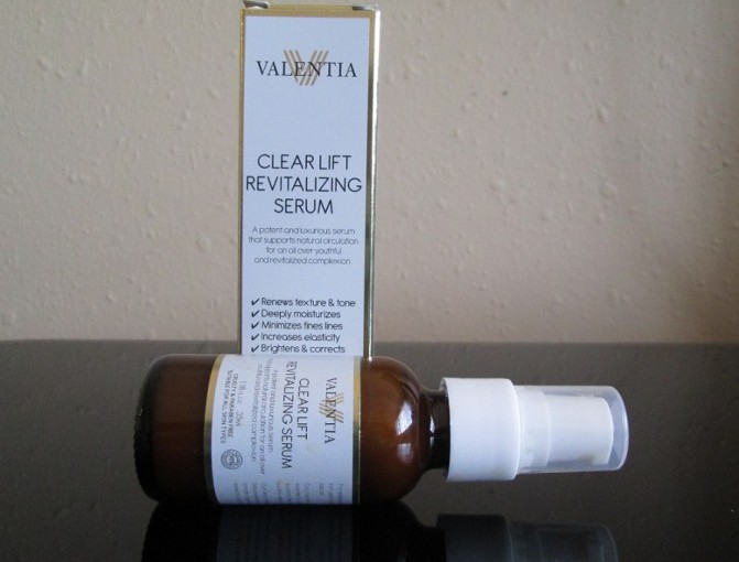 Must Haves: Valentia Clear Lift Revitalizing Serum